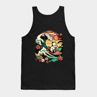 Kitty Night Surf Session Tank Top